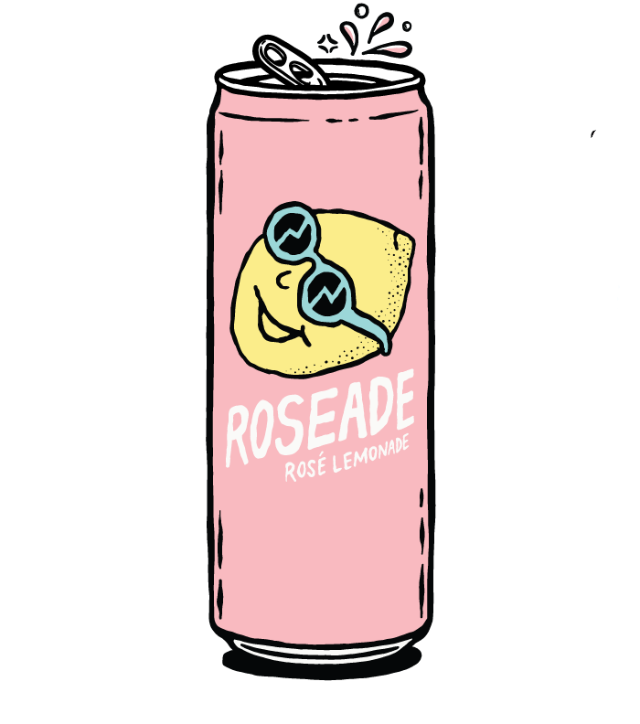 Roseade 'Rosé Lemonade' Wine Spritzer 250mL